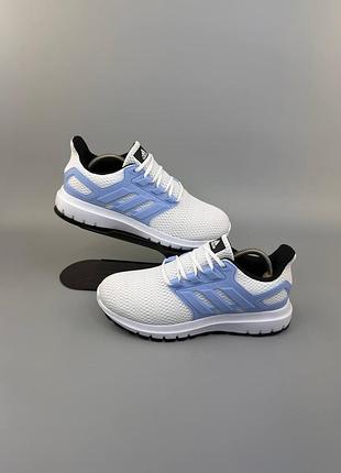 Жіночі бігові кросівки adidas galaxy 5 w "white core black sky"