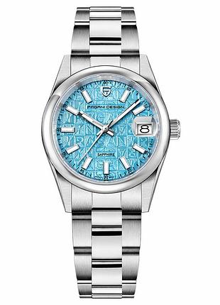 Жіночий годинник pagani design pd-1794l silver-blue