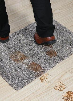 Супервбиральний придверний килимок clean step mat/колимок брудозахисний