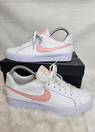 Шкіряні кросівки nike court 42 розмір