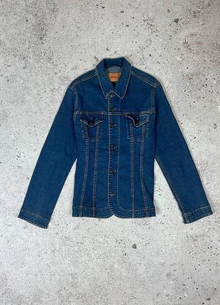Культова джинсова куртка levi’s 73580 denim jacket fitted wash