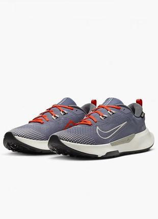 Кроссовки мужские nike juniper trail 2 gore-tex waterproof trail running shoes violet fb2067-006