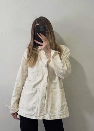 Жіноча куртка сорочка pull&bear