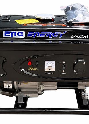 Бензиновый генератор energy eng 3500 2.5 / 2.8 квт avr электростартер