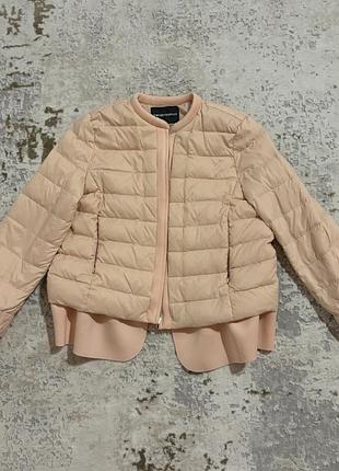 Курточка emporio armani рожевого кольору