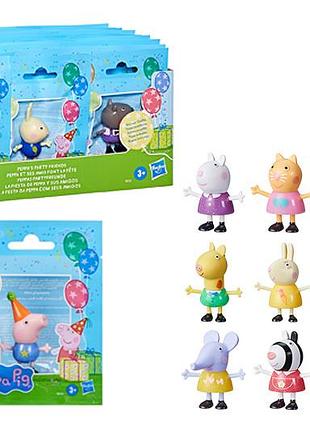 Фігурка g0152 peppa figurines, вечірка друзів, в асортименті, 12 видів peppa figurines