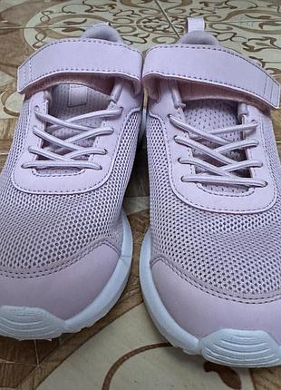 Кросівки для дівчинки puma рожеві 4
