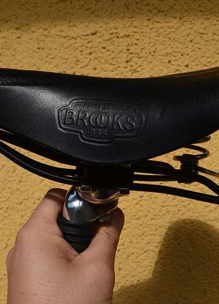 Brooks b66 велосидло+усиление с оффсетом+адаптер 6