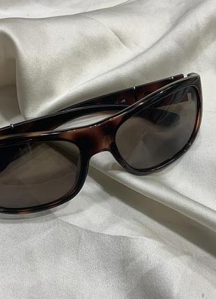 🕶️️🤎✨ винтажные солнцезащитные очки d&amp;g dolce &amp; gabbana y2k 🕶️✨ | стильные черепаховые очки с металлическим логотипом 🤎👑✨