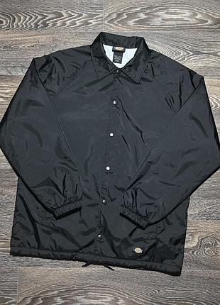 Куртка dickies flat front coach jacket nylon loose fit