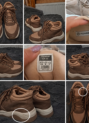 Жіночі черевики mywear коричневі 39 eur