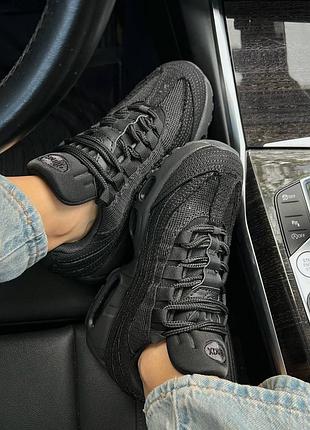 Кросівки levi’s nike air max 95 black premium