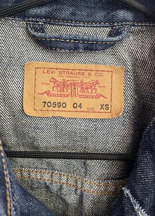 Жіноча джинсова куртка levi's 2