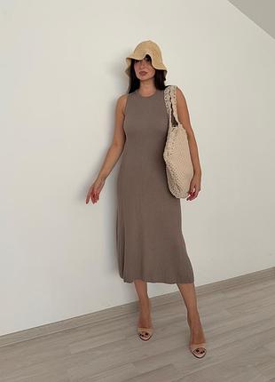 Стильнюча вязана сукня uniqlo