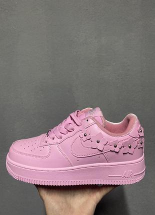 Жіночі кросівки nike air force 1 '07 florette pink rise | 36–40