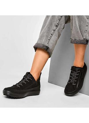 Женские демисезонные мембранные ботинки, полуботинки ecco soft 7 trid w gore-tex
