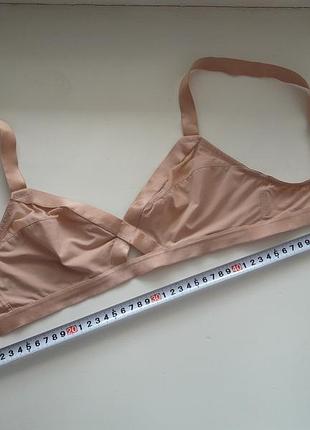 36-38р. пудровый бюст бралетт h&m 7