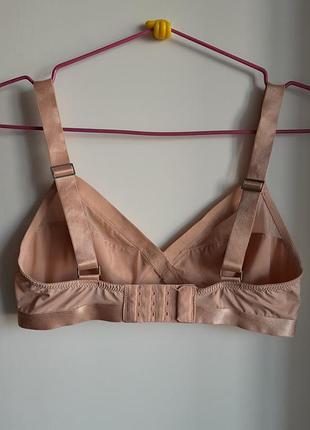 36-38р. пудровый бюст бралетт h&m 3