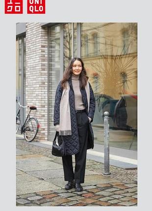 Пальто oversized uniqlo