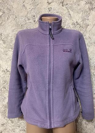 Флісова кофта jack wolfskin (m)