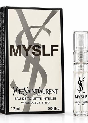 Yves saint laurent myslf eau de toilette intense 1.2 мл - оригинальный пробник