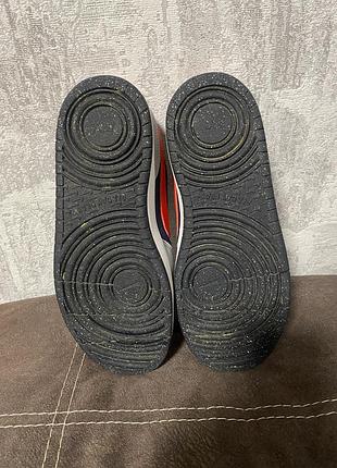 Кросівки nike сірі з помаранчевим 7