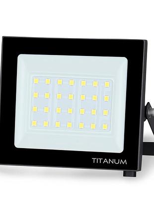 Світлодіодний прожектор titanum tlf206 20w 6500k