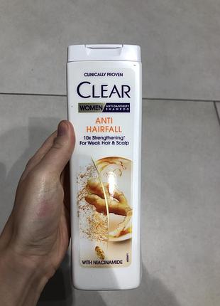 Шампунь clear з імбиром