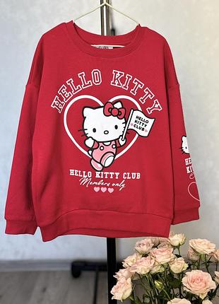 Світшот для дівчинки hello kitty утеплений ф. tu р. 128