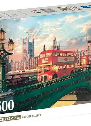 Пазли 500ел. вестминстерский мост в лондоне тм clementoni
