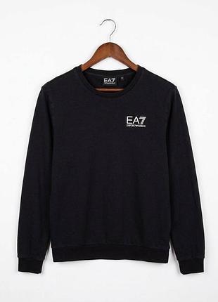 Світшот ea7 emporio armani оригінал s-m чорний 10/10