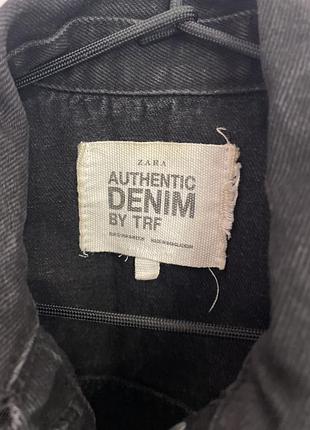 Джинсова куртка zara 2
