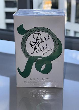 Nina ricci парфуми  ricci ricci green✨ духи шлейфові  жіночі 80 мл розкішний аромат