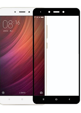 Защитное стекло 5d future full glue для xiaomi redmi note 4x black