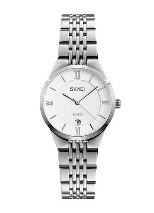 Женские часы skmei 9139wtsi-s white-silver s