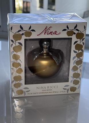 Nina ricci gold✨парфуми духи шлейфові  жіночі 80 мл розкішний аромат ніна річі