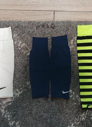 Футбольні обрізи nike білі та сині