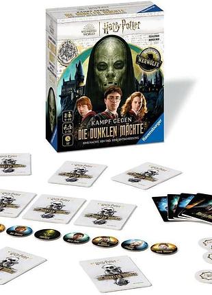 Ravensburger - настільна гра harry potter «боротьба з темними силами», 3–10 гравців, від 9 років. німецька мова!