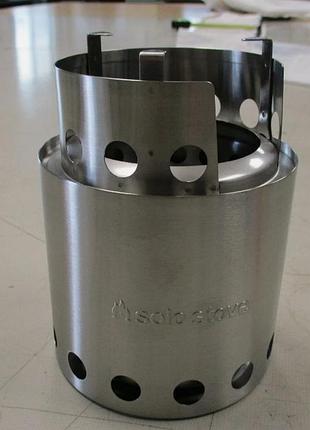 Портативна піч-щіпочниця solo stove titan (сша) — бездимна, 468 г, для походів нова в упаковці
