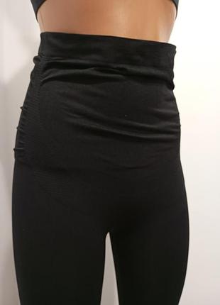 Бесшовные леггинсы для беременных (maternity) 2