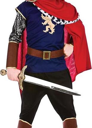 Карнавальный костюм короля / рыцаря wicked costumes на 8–10 лет (ст. 128-140)