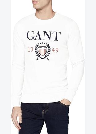 Білий світшот від gant.рекомендую до придбання.