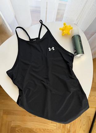 Чорна спортивна маєчка under armour 8