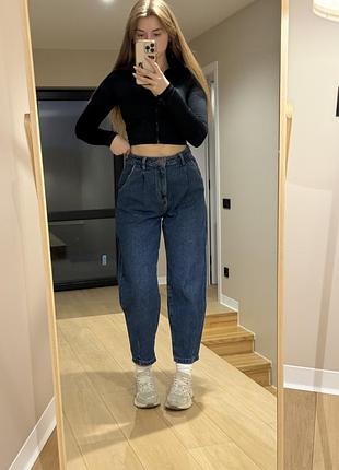 Жіночі джинси zara слоухи сині