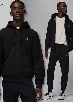 Оригінальний чоловічий спортивний костюм jordan brooklyn fleece