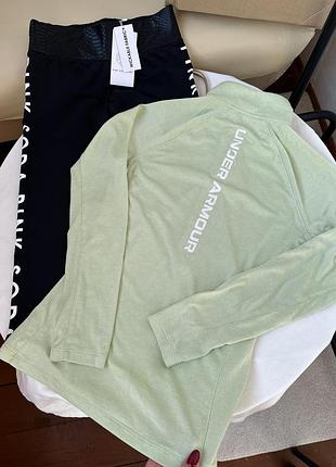 Жіночій лонгслів under armor 💚🔥 3