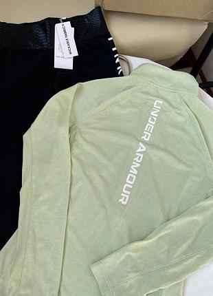 Жіночій лонгслів under armor 💚🔥 4