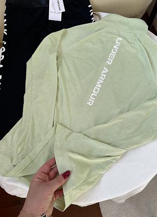 Жіночій лонгслів under armor 💚🔥 6
