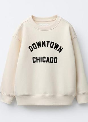 Утеплений світшот толстовка кофта zara