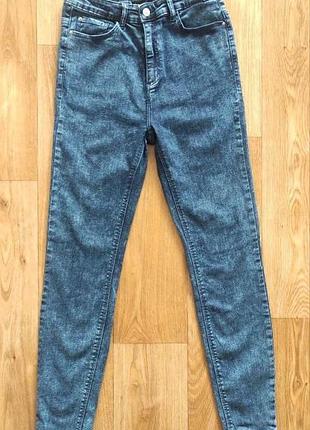 Джинсы женские cropp denim 40 l синие